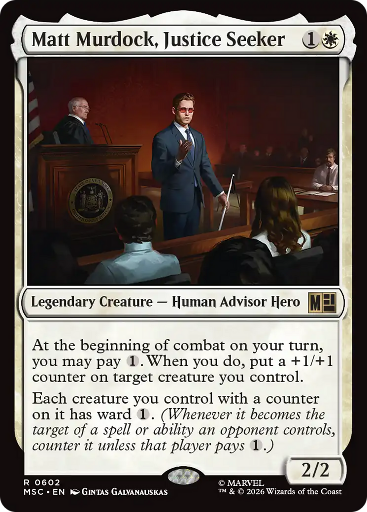 Matt Murdock, Justice Seeker [Marvel Super Heroes Commander] | Empire Gaming NC
