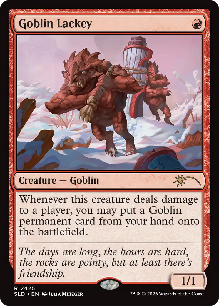 Goblin Lackey (2425) [Secret Lair Drop Series] | Empire Gaming NC