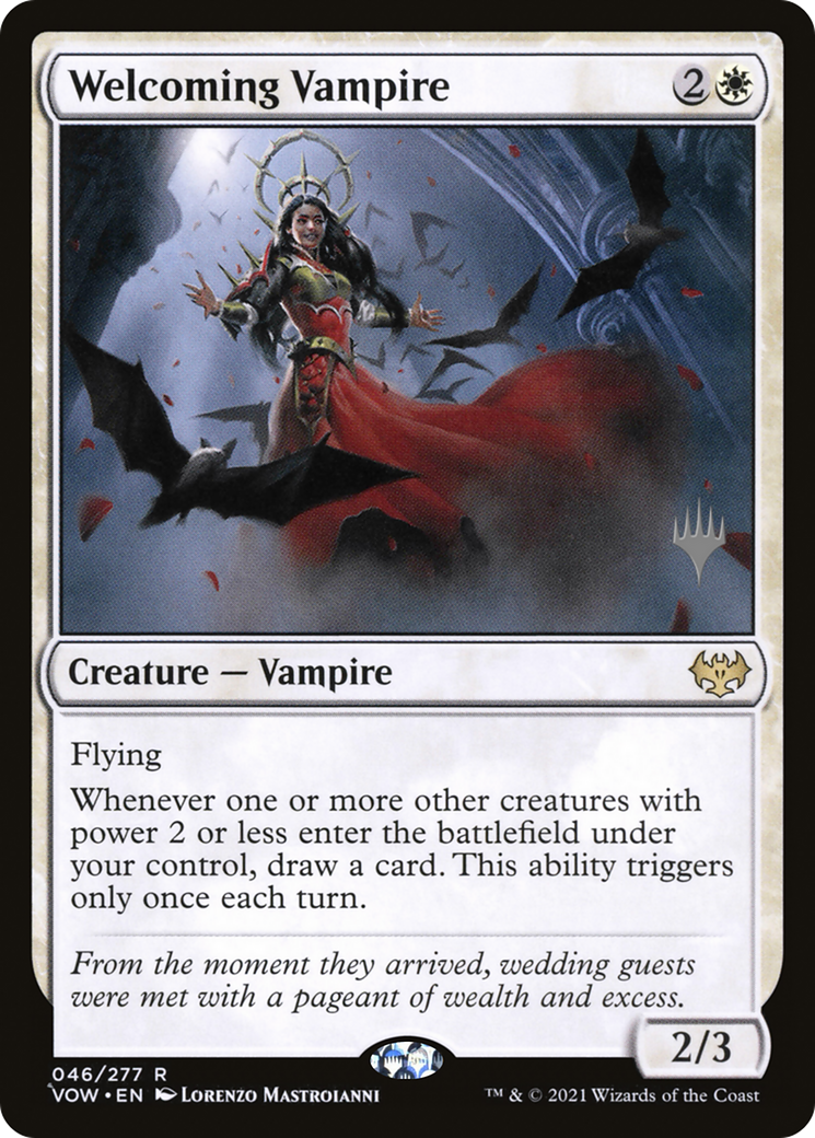 Welcoming Vampire (Promo Pack) [The Brothers' War Promos] | Empire Gaming NC