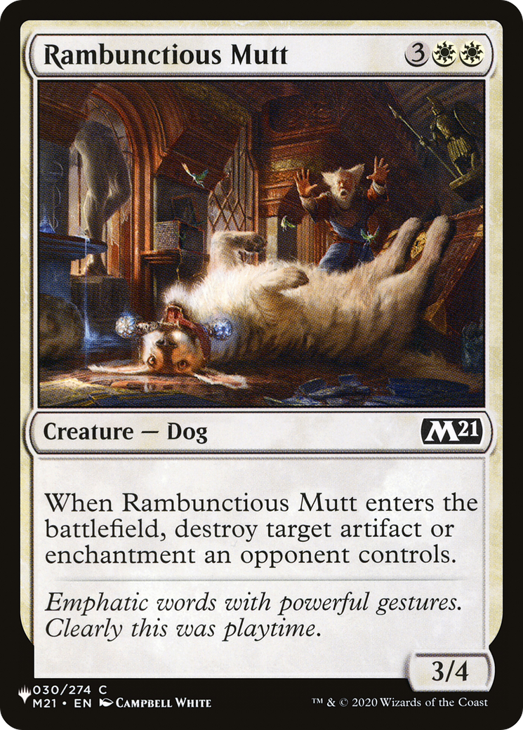 Rambunctious Mutt [The List] | Empire Gaming NC