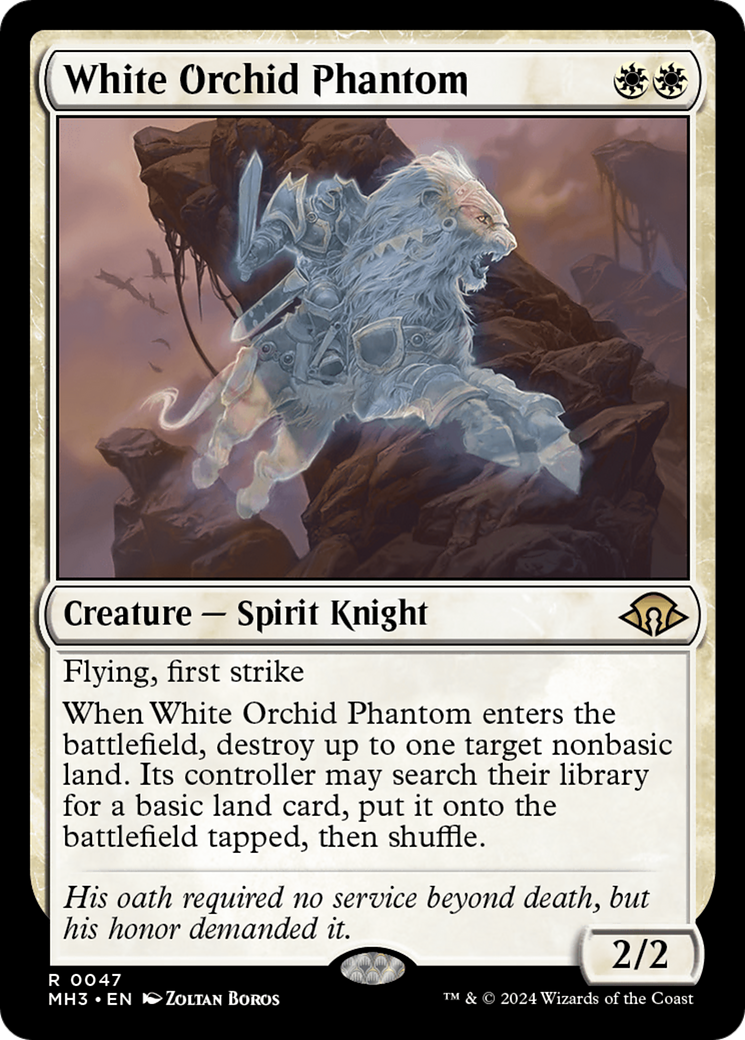 White Orchid Phantom [Modern Horizons 3] | Empire Gaming NC