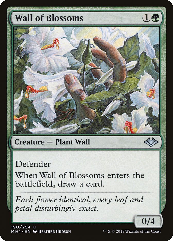 Wall of Blossoms [Modern Horizons] | Empire Gaming NC