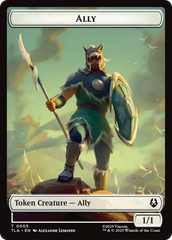Ally (0005) // Soldier (0002) Double-Sided Token [Avatar: The Last Airbender Tokens] | Empire Gaming NC