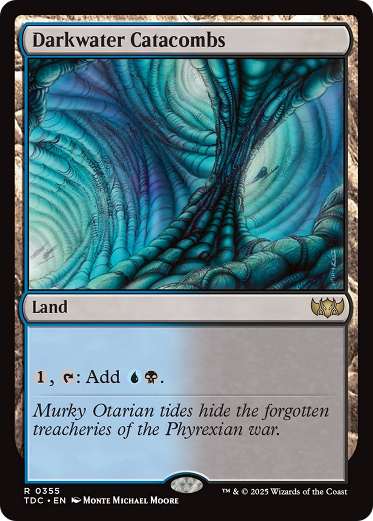 Darkwater Catacombs [Tarkir: Dragonstorm Commander] | Empire Gaming NC