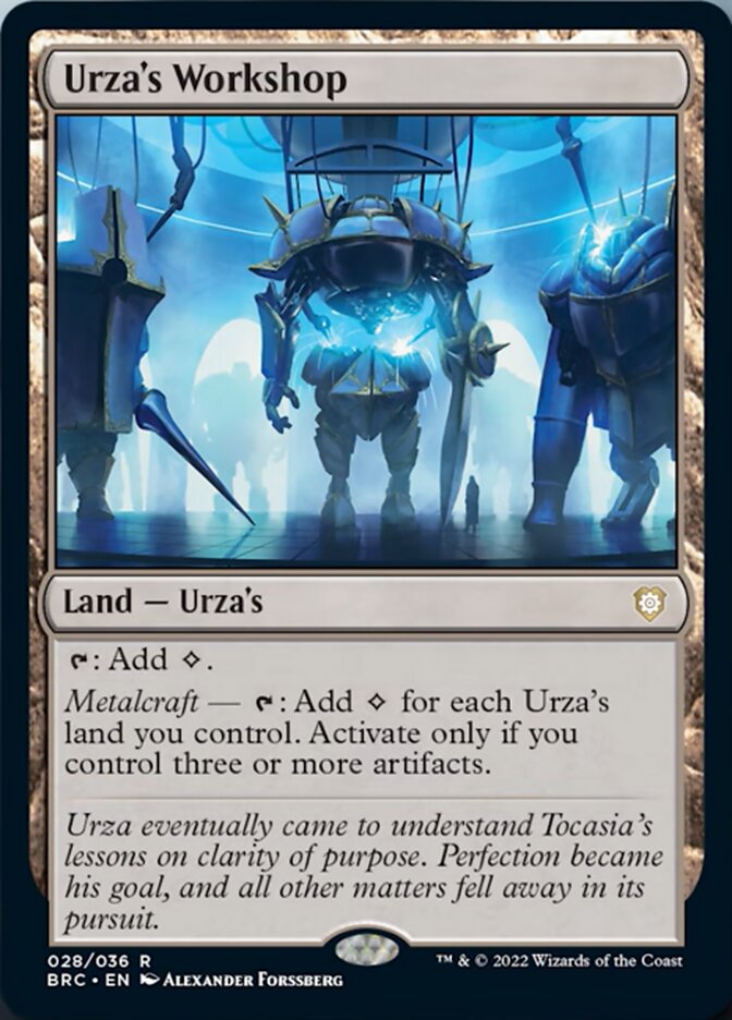 Urza's Workshop [The Brothers' War Commander] | Empire Gaming NC