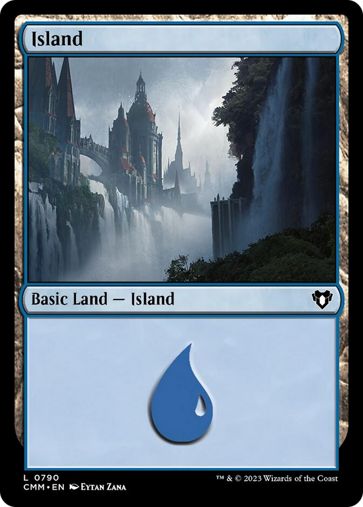 Island (790) [Commander Masters] | Empire Gaming NC