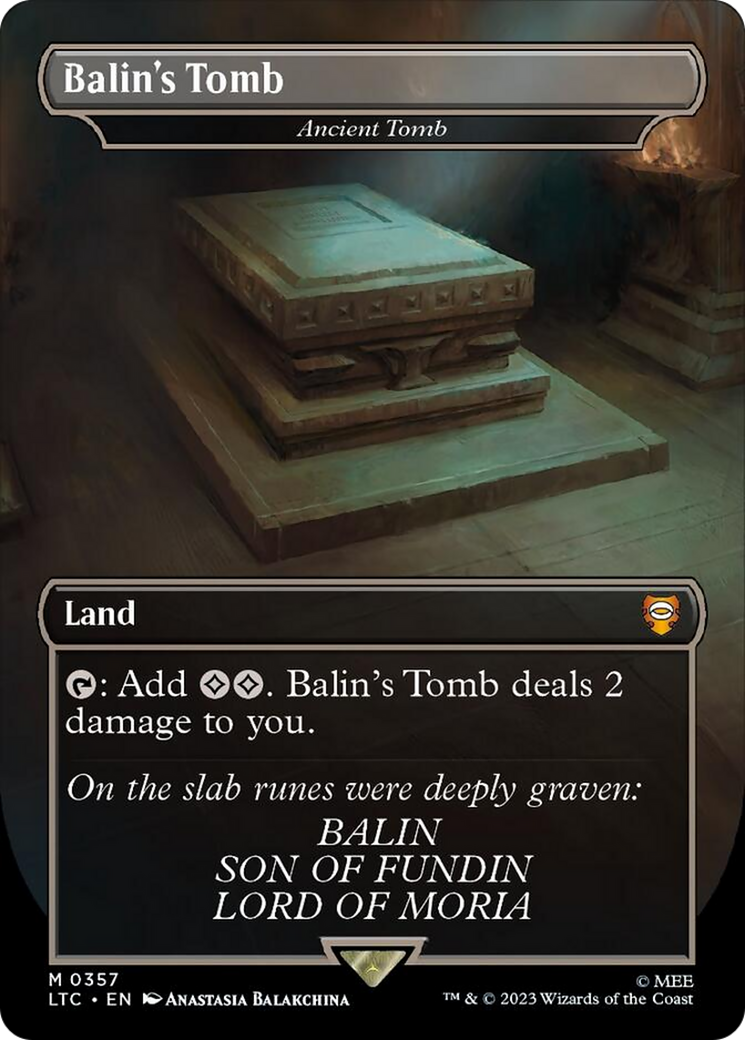 Balin's Tomb - Ancient Tomb [The Lord of the Rings: Tales of Middle-Earth Commander] | Empire Gaming NC