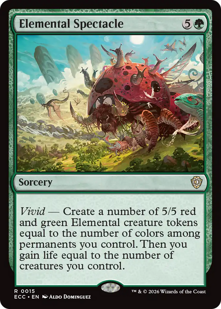 Elemental Spectacle [Lorwyn Eclipsed Commander] | Empire Gaming NC