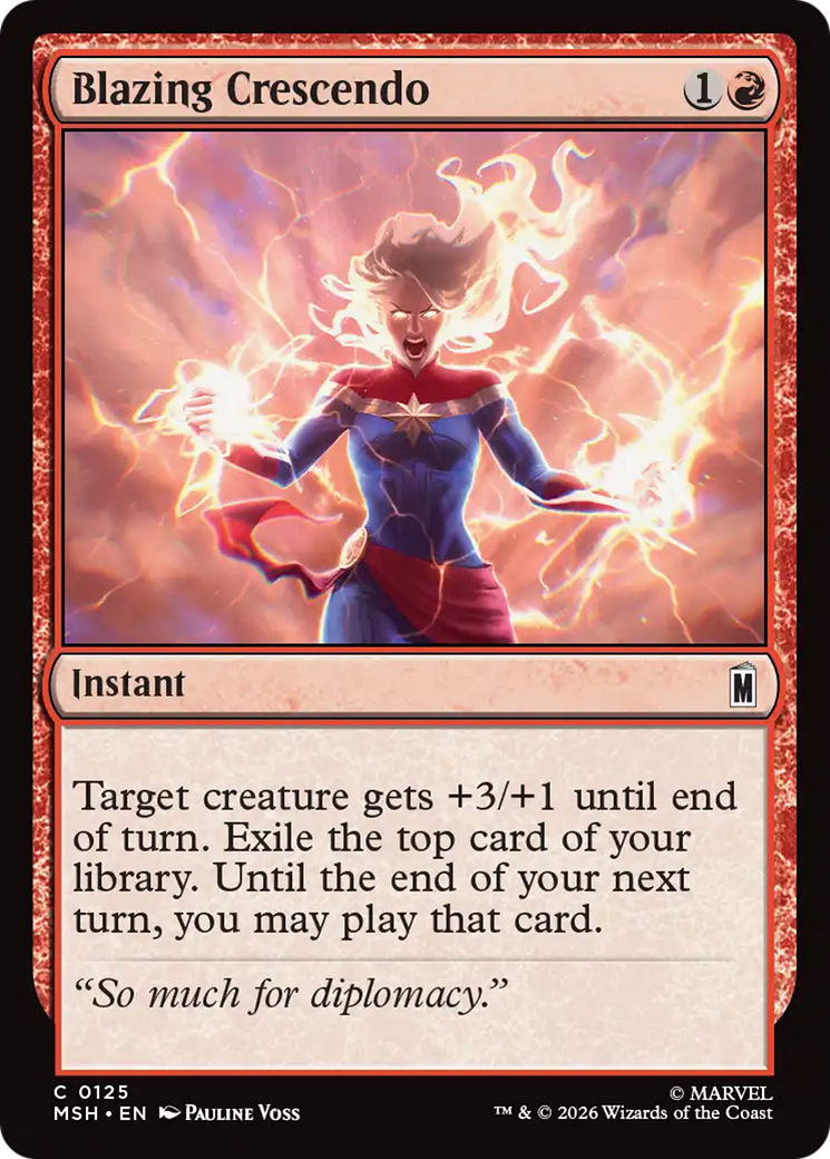 Blazing Crescendo [Marvel Super Heroes] | Empire Gaming NC