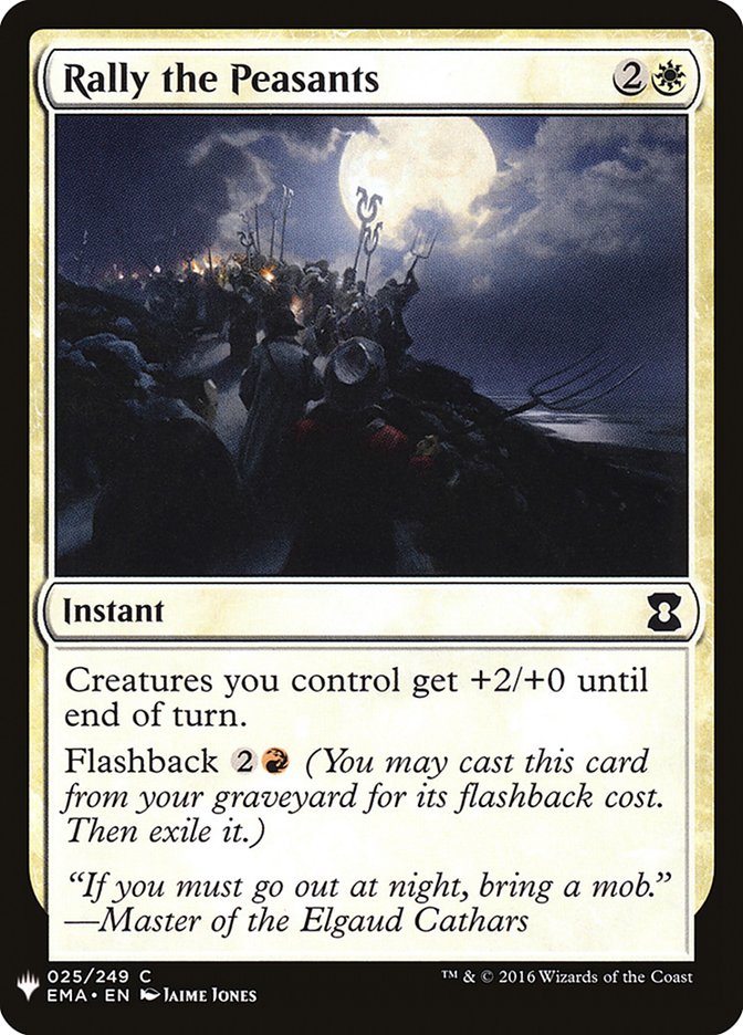 Rally the Peasants [Mystery Booster] | Empire Gaming NC
