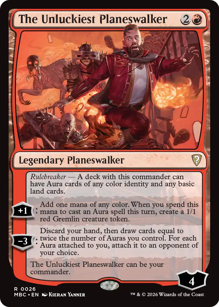 The Unluckiest Planeswalker [Mystery Booster: Commander Edition] | Empire Gaming NC