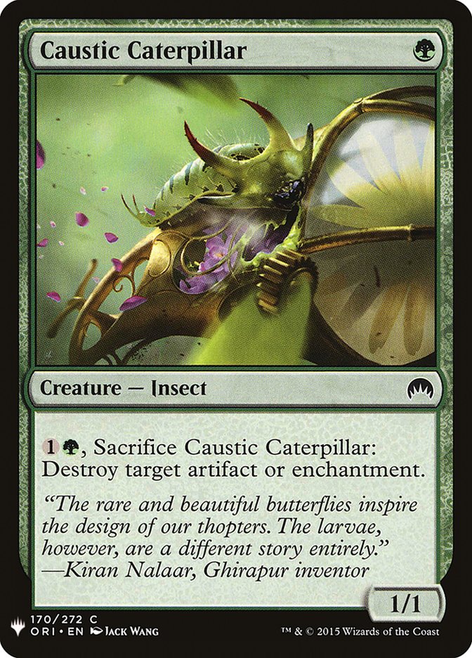 Caustic Caterpillar [Mystery Booster] | Empire Gaming NC