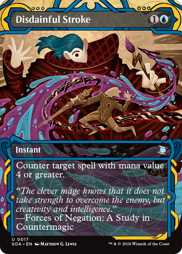 Disdainful Stroke [Secrets of Strixhaven: Mystical Archive] | Empire Gaming NC