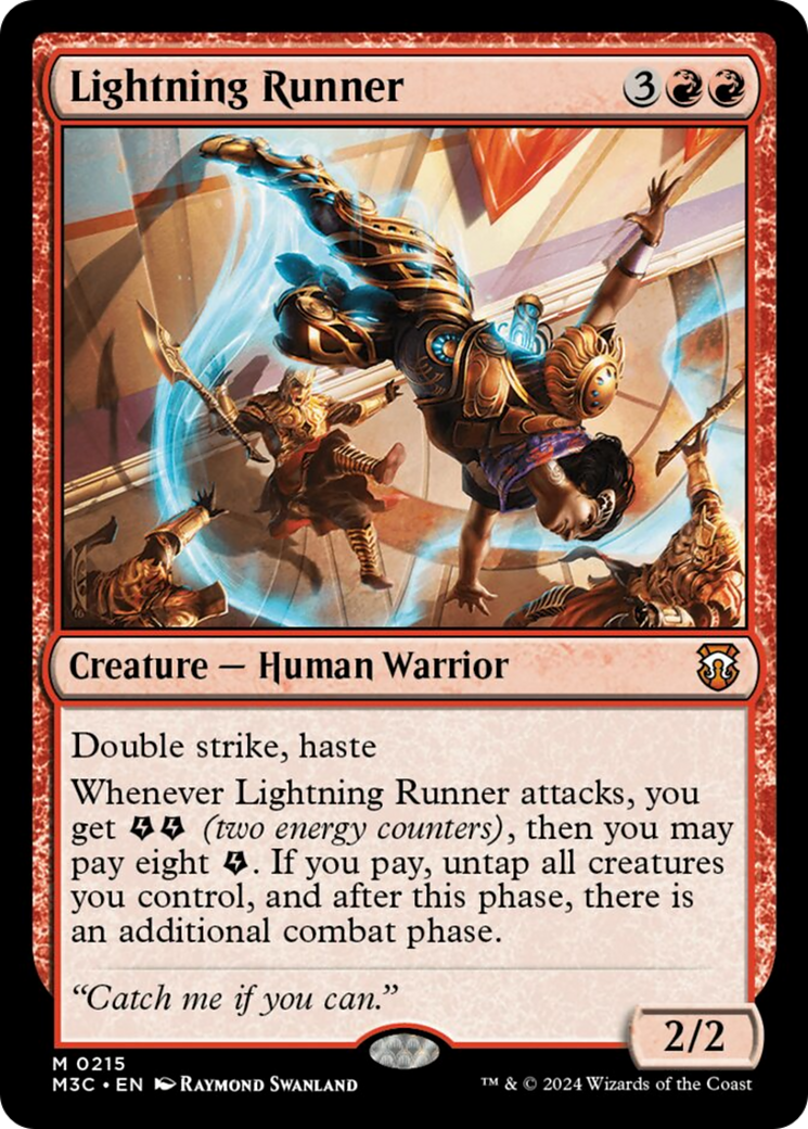 Lightning Runner [Modern Horizons 3 Commander] | Empire Gaming NC