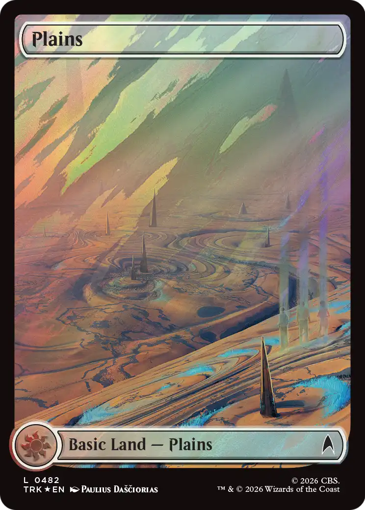 Plains (0482) (Surge Foil) [Star Trek] | Empire Gaming NC