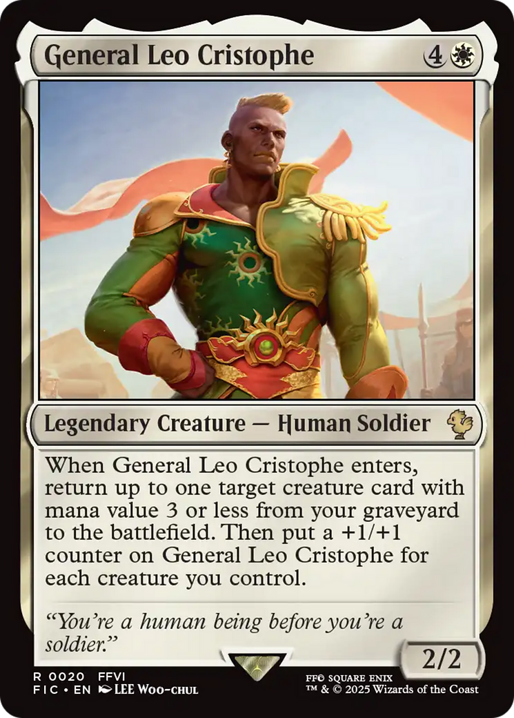 General Leo Cristophe [FINAL FANTASY Commander] | Empire Gaming NC