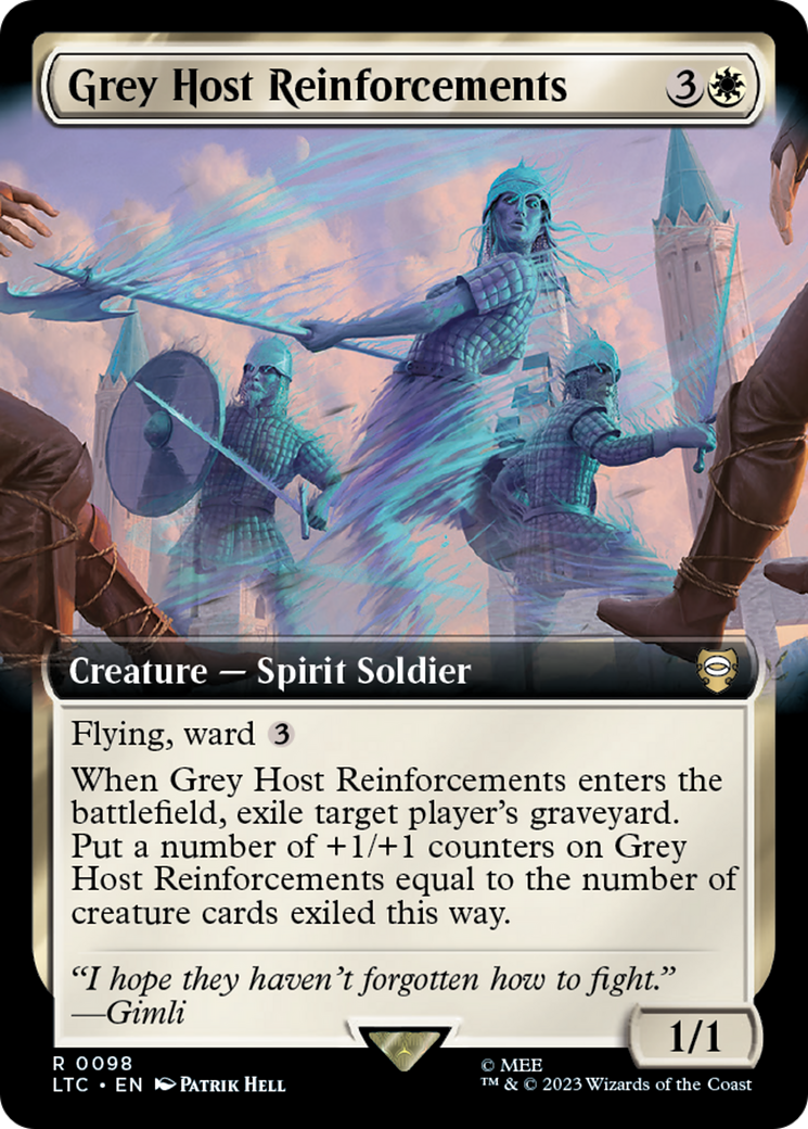 Grey Host Reinforcements (Extended Art) [The Lord of the Rings: Tales of Middle-Earth Commander] | Empire Gaming NC