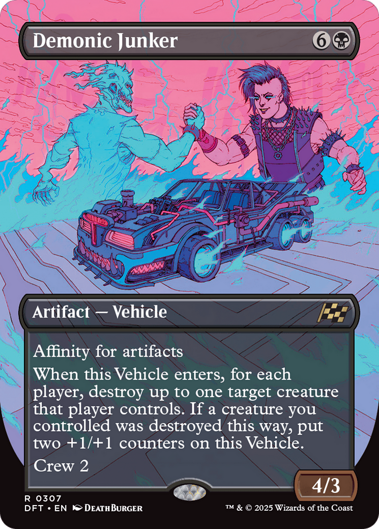 Demonic Junker (Borderless) [Aetherdrift] | Empire Gaming NC