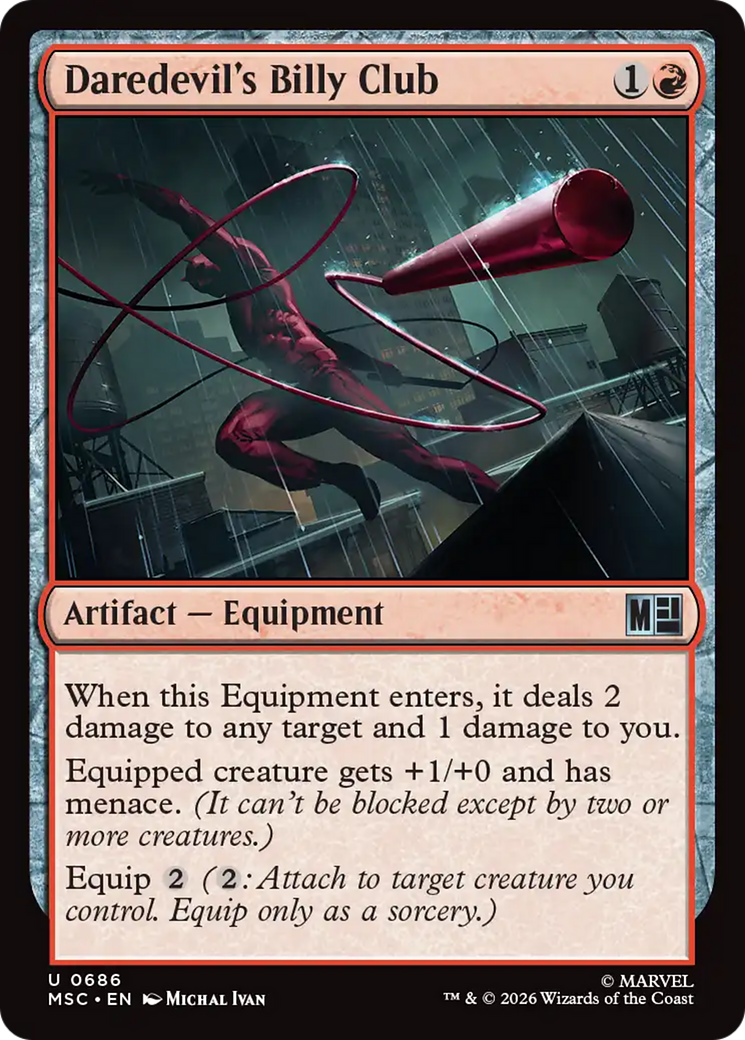 Daredevil's Billy Club [Marvel Super Heroes Commander] | Empire Gaming NC