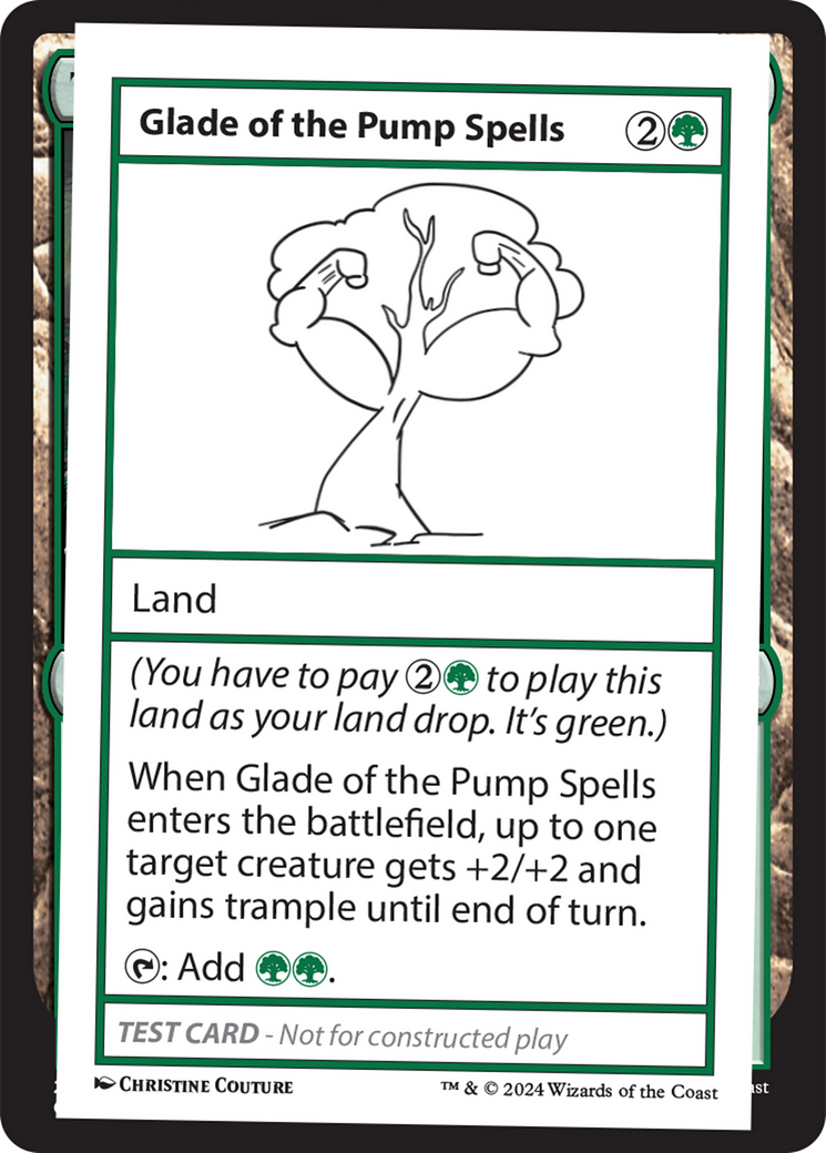 Glade of the Pump Spells [Mystery Booster 2 Playtest Cards] | Empire Gaming NC