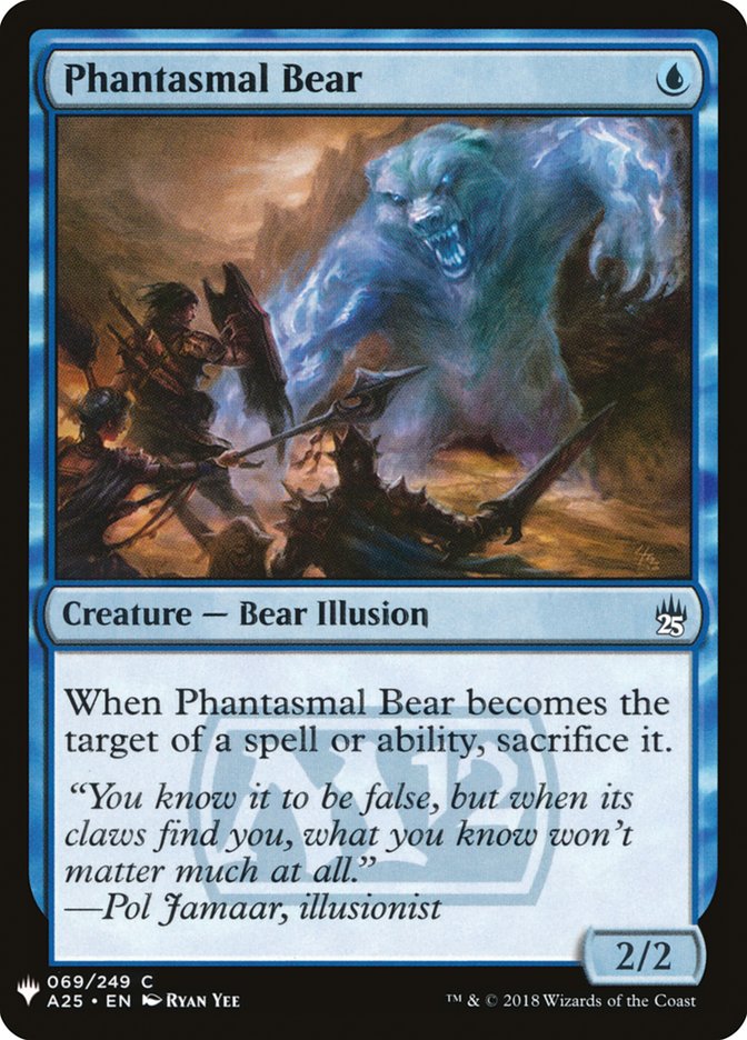 Phantasmal Bear [Mystery Booster] | Empire Gaming NC