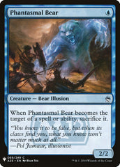 Phantasmal Bear [Mystery Booster] | Empire Gaming NC