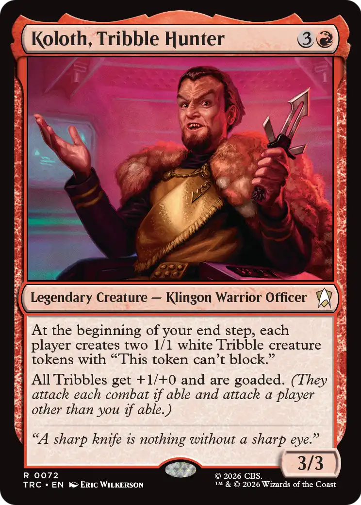 Koloth, Tribble Hunter [Star Trek] | Empire Gaming NC