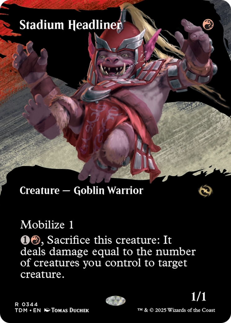 Stadium Headliner (Borderless) [Tarkir: Dragonstorm] | Empire Gaming NC