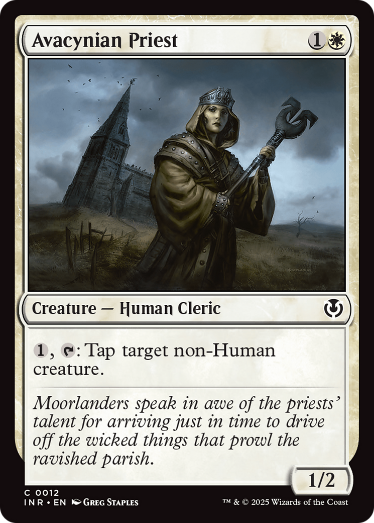 Avacynian Priest [Innistrad Remastered] | Empire Gaming NC