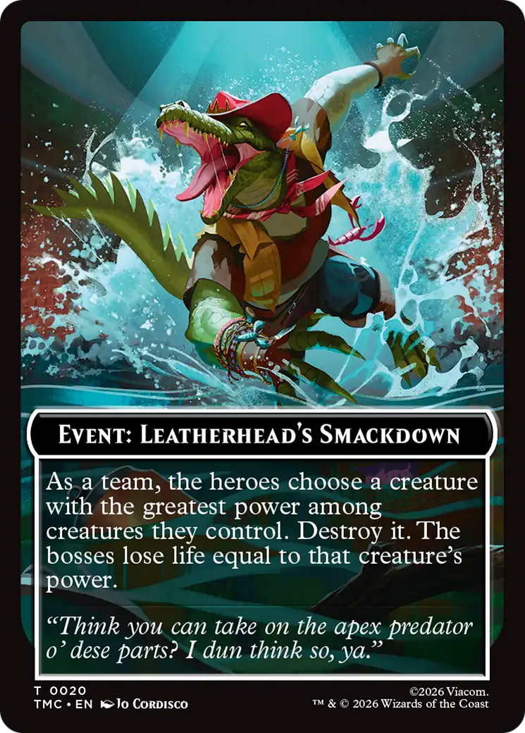 Event: Leatherhead's Smackdown [Teenage Mutant Ninja Turtles Commander Tokens] | Empire Gaming NC