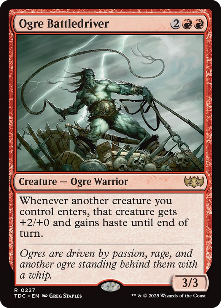 Ogre Battledriver [Tarkir: Dragonstorm Commander] | Empire Gaming NC
