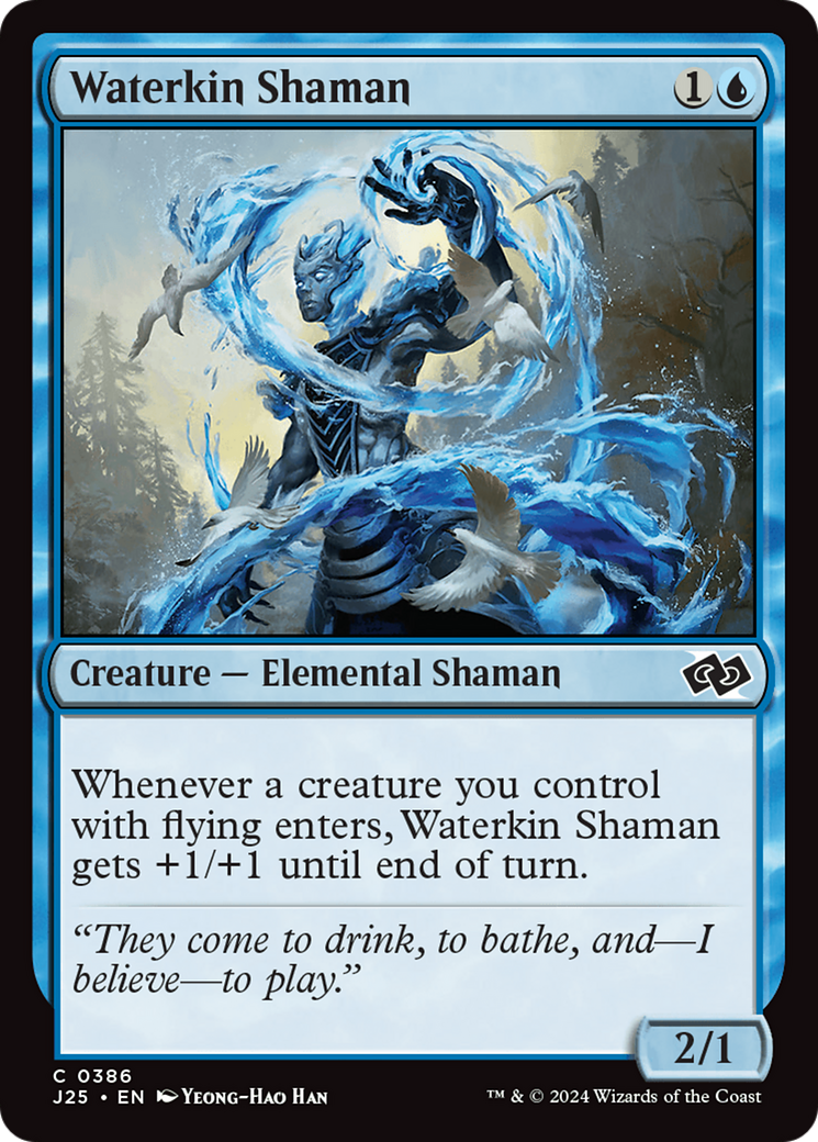 Waterkin Shaman [Foundations Jumpstart] | Empire Gaming NC