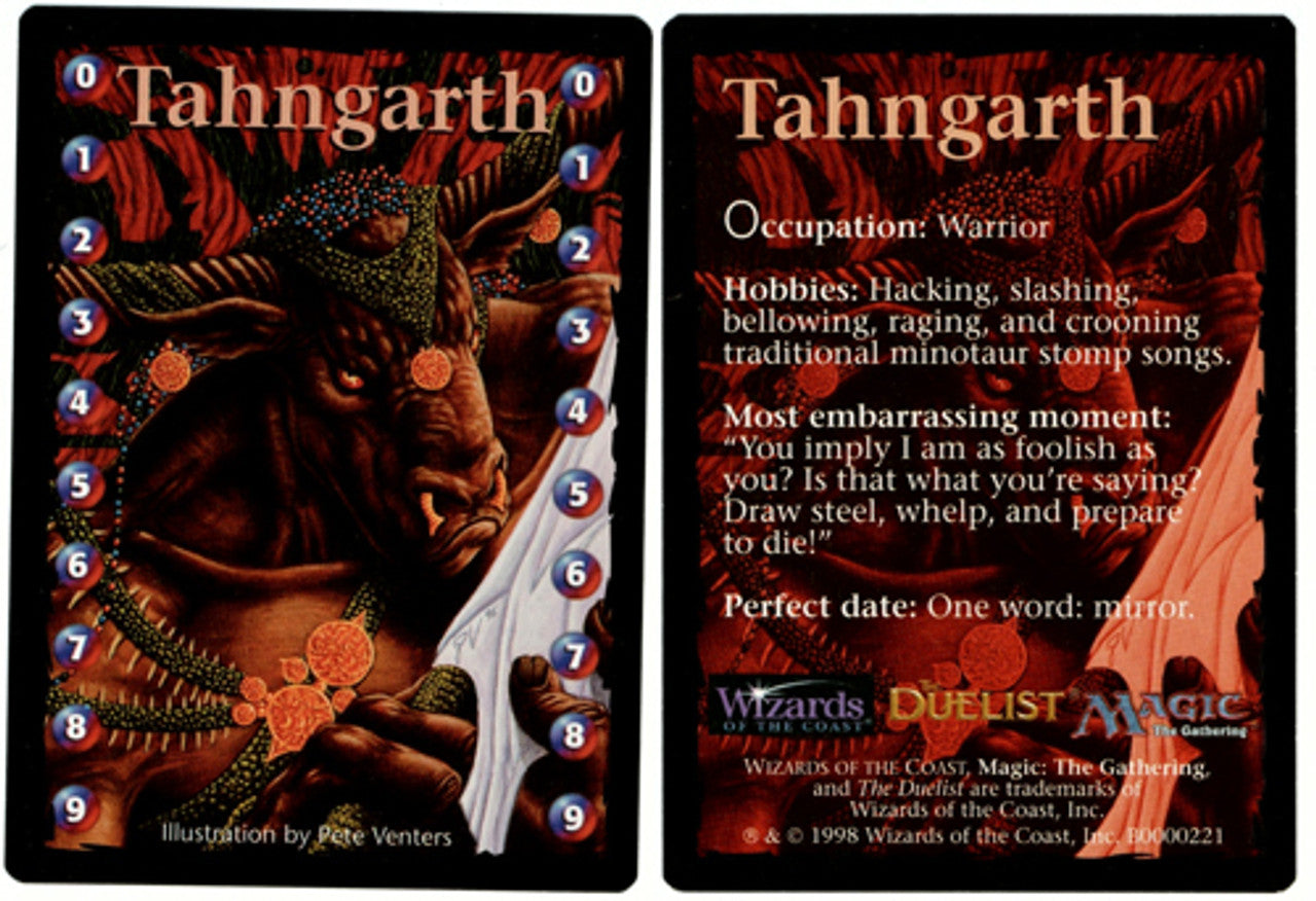 Tahngarth Life Counter Token [Media Promos] | Empire Gaming NC