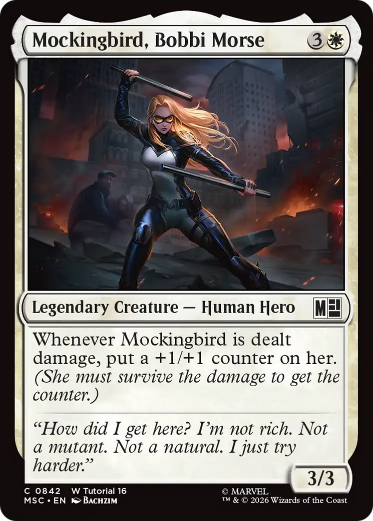Mockingbird, Bobbi Morse (0842) [Marvel Super Heroes Commander] | Empire Gaming NC
