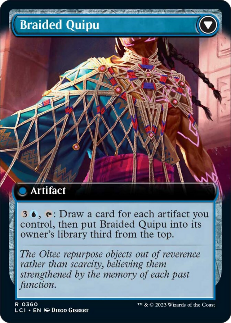 Braided Net // Braided Quipu (Extended Art) [The Lost Caverns of Ixalan] | Empire Gaming NC