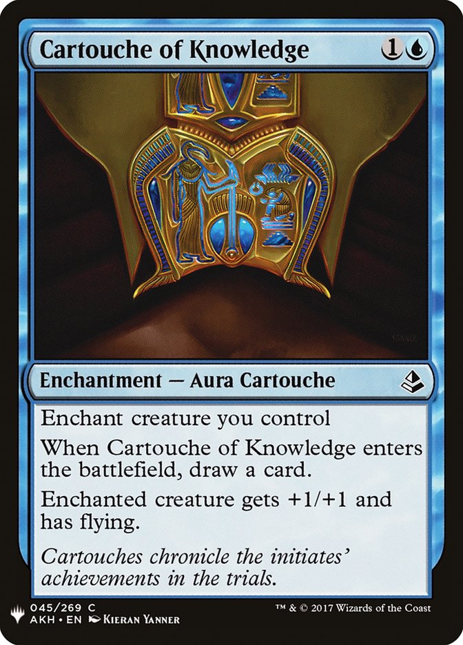 Cartouche of Knowledge [Mystery Booster] | Empire Gaming NC