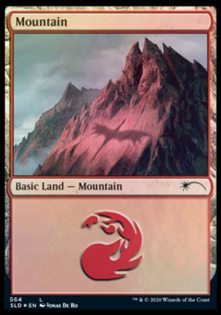 Mountain (Dragons) (564) [Secret Lair Drop Promos] | Empire Gaming NC