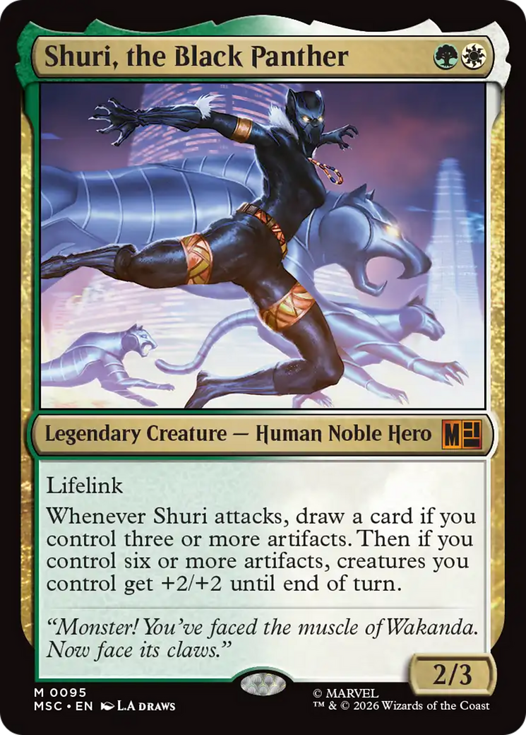 Shuri, the Black Panther [Marvel Super Heroes Commander] | Empire Gaming NC
