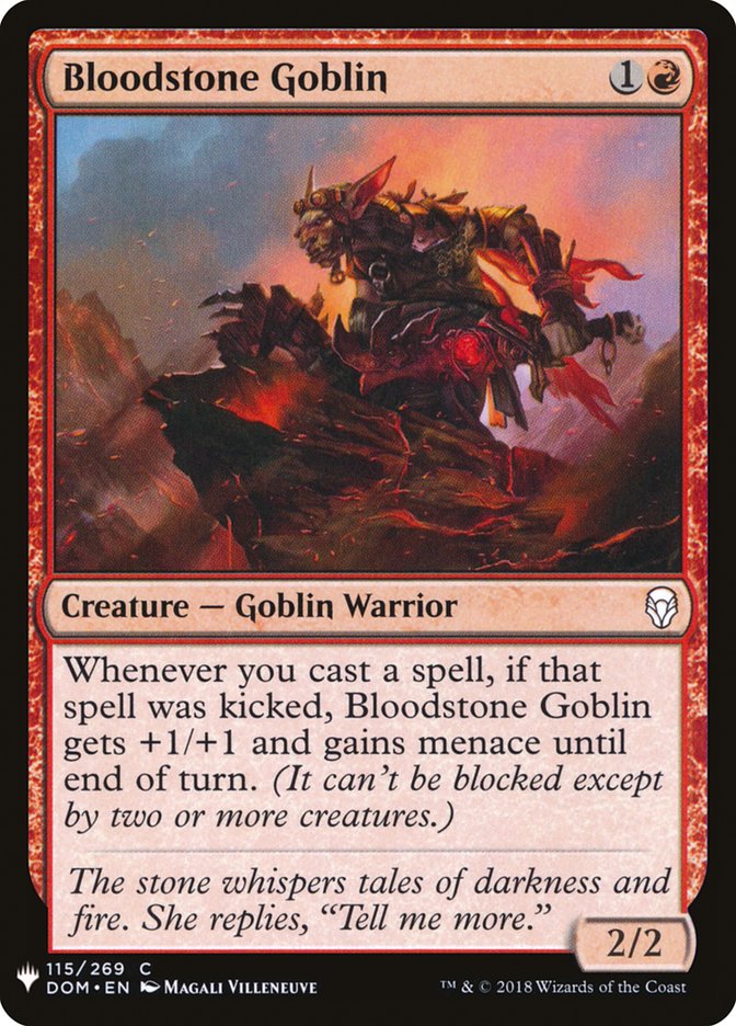 Bloodstone Goblin [Mystery Booster] | Empire Gaming NC