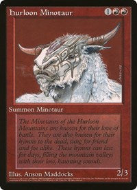 Hurloon Minotaur (Oversized) [Oversize Cards] | Empire Gaming NC