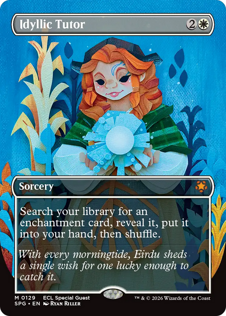Idyllic Tutor (Borderless) [Lorwyn Eclipsed Special Guests] | Empire Gaming NC