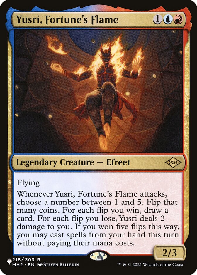 Yusri, Fortune's Flame [Secret Lair: Heads I Win, Tails You Lose] | Empire Gaming NC