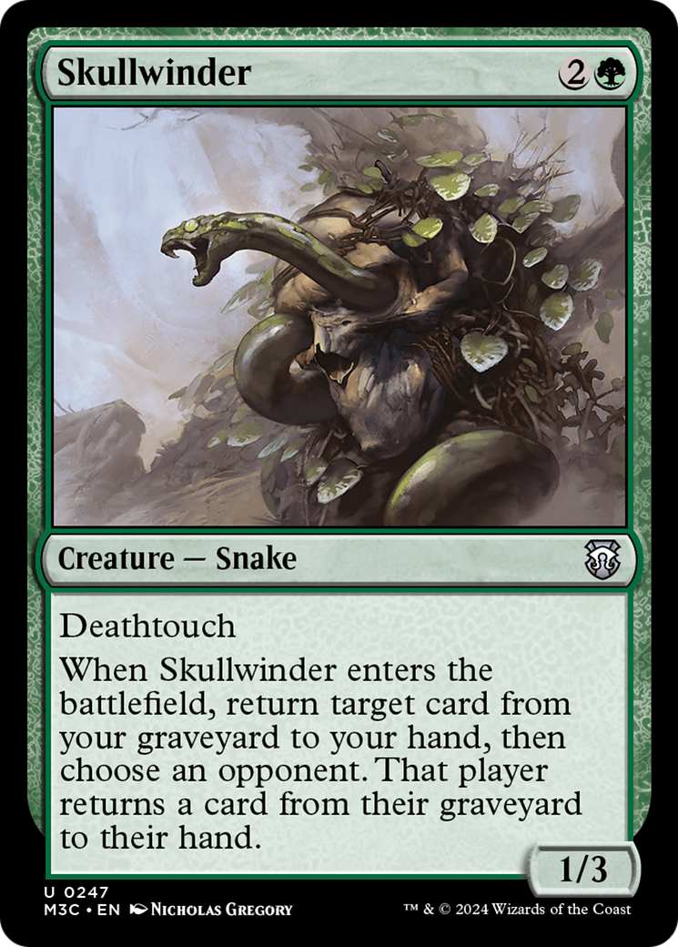 Skullwinder (Ripple Foil) [Modern Horizons 3 Commander] | Empire Gaming NC