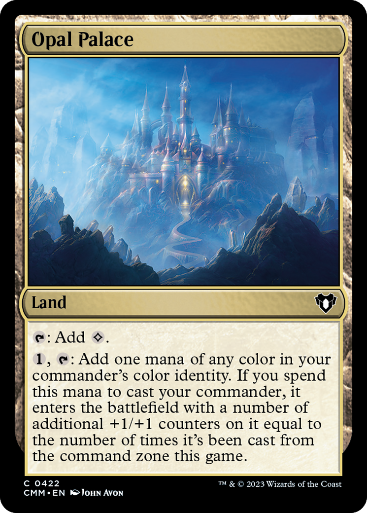 Opal Palace [Commander Masters] | Empire Gaming NC