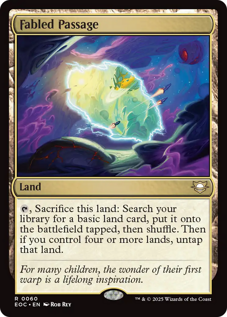 Fabled Passage [Edge of Eternities Commander] | Empire Gaming NC