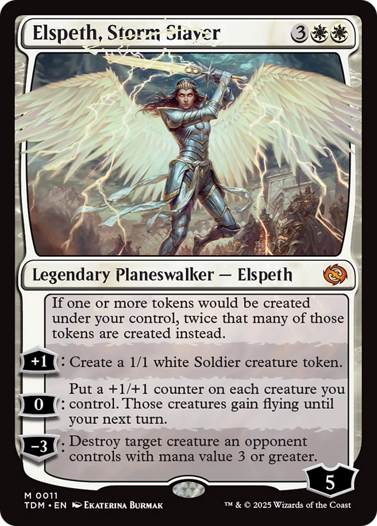 Elspeth, Storm Slayer [Tarkir: Dragonstorm] | Empire Gaming NC