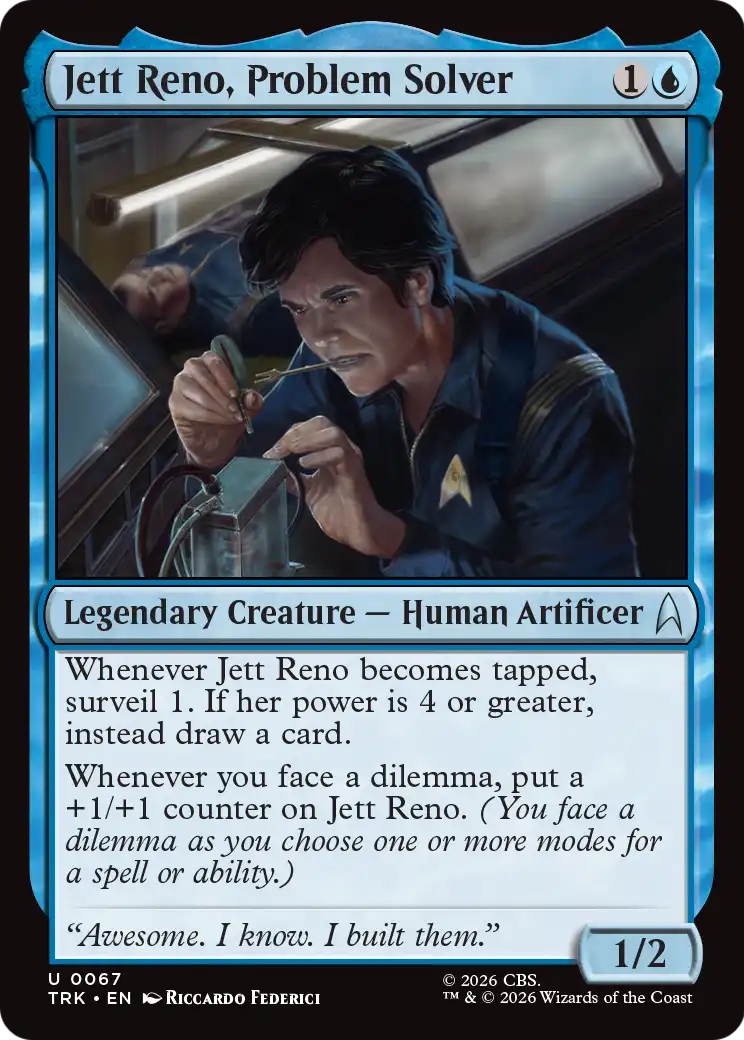 Jett Reno, Problem Solver [Star Trek] | Empire Gaming NC