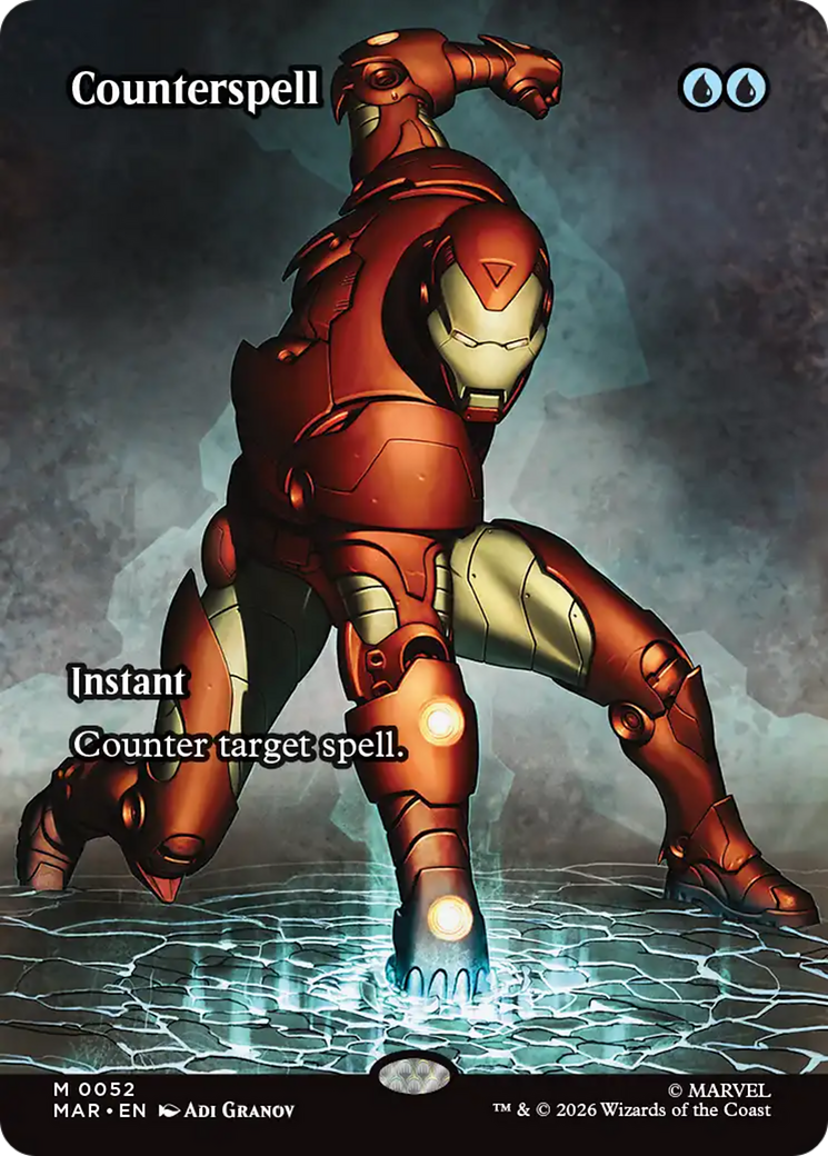 Counterspell (Borderless) (0052) [Marvel Universe: Eternal-Legal] | Empire Gaming NC