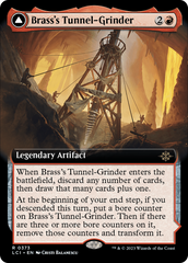 Brass's Tunnel-Grinder // Tecutlan, The Searing Rift (Extended Art) [The Lost Caverns of Ixalan] | Empire Gaming NC