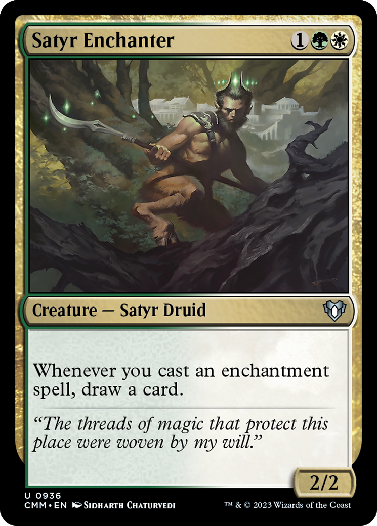 Satyr Enchanter [Commander Masters] | Empire Gaming NC